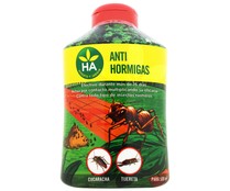 Bote de 500 gramos con insecticida antihormigas HA-HUERTO Y JARDÍN.