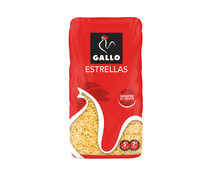 Pasta   estrellas GALLO paquete de 450 g.