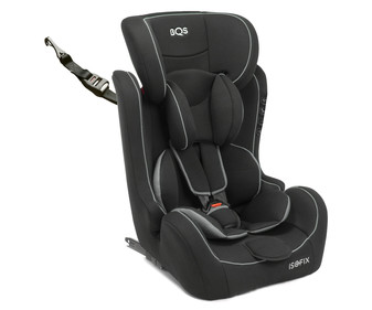 Silla de auto para grupo 1/2/3, negro, BQS. Silla de auto para grupo 1/2/3, negro, BQS.