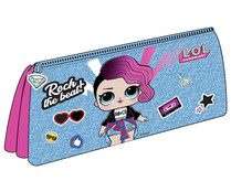 Estuche portatodo triple con 3 cremalleras, LOL SURPRISE. Estuche portatodo triple con 3 cremalleras, LOL SURPRISE.
