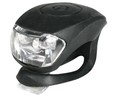Juego de 2 luces led blancas para bicicletas, Basic CUP'S ALCAMPO.