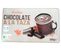 Chocolate a la taza PRODUCTO ALCAMPO tableta de 300 g.