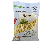 Picos sin gluten PRODUCTO ALCAMPO 100 g.