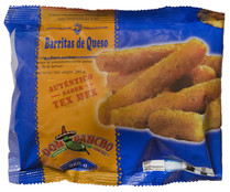 Barritas de queso con sabor tex-mex DON PANCHO 250 g.