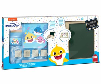 Estuche con pizarra con 5 tizas, 5 sellos, 8 rotuladores + accesorios, MULTIPRINT. Estuche con pizarra con 5 tizas, 5 sellos, 8 rotuladores + accesorios, MULTIPRINT.