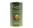 Aceitunas verdes manzanilla rellenas de anchoa EXCELENCIA lata de 150 g.