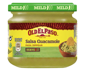 Salsa guacamole suave OLD EL PASO 320 g. Salsa guacamole suave OLD EL PASO 320 g.