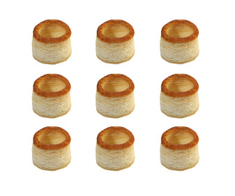 Volován, tamaño 55mm, 9uds. Volován, tamaño 55mm, 9uds.
