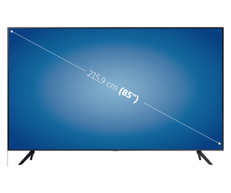 Televisión 215,9 cm (85") LED SAMSUNG UE85AU7105KXXC 4K, HDR10+, SMART TV, WIFI, BLUETOOTH, TDT T2, USB reproductor, 2HDMI, 2000HZ. Televisión 215,9 cm (85") LED SAMSUNG UE85AU7105KXXC 4K, HDR10+, SMART TV, WIFI, BLUETOOTH, TDT T2, USB reproductor, 2HDMI, 2000HZ.