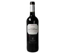 Vino tinto con denominación de origen Rioja CASTILLO SAN LORENZO botella de 75 cl.