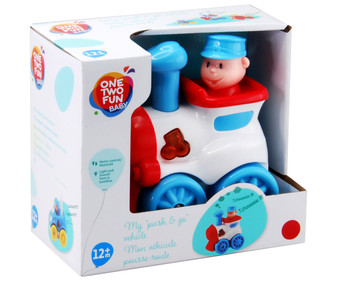Divertido vehículo, tres modelos diferentes, corre pulsando un botón ONE TWO FUN ALCAMPO. Divertido vehículo, tres modelos diferentes, corre pulsando un botón ONE TWO FUN ALCAMPO.