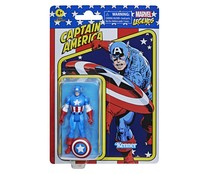 Figura Capitán América articulada 9,5cm. MARVEL Legends.