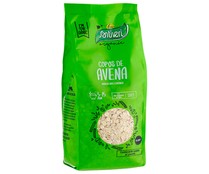Copos de avena integral de agricultura ecológica SANTIVERI 500 g.