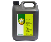 Aceite sintético para vehículos con motor diésel PRODUCTO ECONÓMICO ALCAMPO 5 litros.
