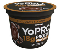 Pudding de chocolate con alto contenido en proteinas y bajo en grasas YOPRO de Danone 180 g.