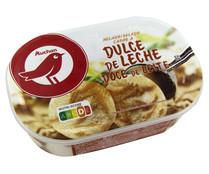 Tarrina de helado con sabor a de dulce de leche PRODUCTO ALCAMPO 900 ml.