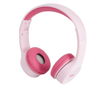 Auriculares bluetooth para niños tipo diadema QILIVE Q.1992 color rosa.
