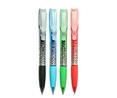 Pack de 4 bolígrafos borrables tinta gel color negro, azul, verde y rojo, PRODUCTO ALCAMPO.