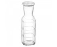 Botella hermética con tapa de vidrio templado,Frigoverre Future, 1 litro, BORMIOLI.