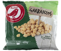 Garbanzos pre-cocidos y ultracongelados PRODUCTO ALCAMPO 400 g.