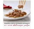Comida para gatos adultos  a base de buey, ternera y cordero GOURMET 6 uds. 50 g.