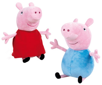 Surtido de peluches Peppa o Geroge de 20cm, PEPPA PIG. Surtido de peluches Peppa o Geroge de 20cm, PEPPA PIG.