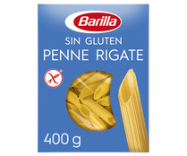 Pasta Penne Rigate (Macarrones) sin gluten BARILLA 400 g.