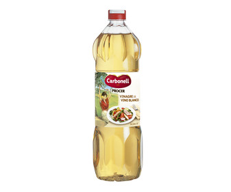 Vinagre de vino blanco CARBONELL PROCER botella de 1 l. Vinagre de vino blanco CARBONELL PROCER botella de 1 l.