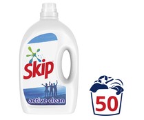Detergente líquido SKIP ACTIVE CLEAN 50 lav.