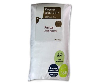 Sábana bajera ajustable 160 centímetros Sábana bajera ajustable 160 centímetros