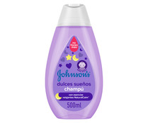 Champú con esencias relajantes, lavanda y manzanilla JONHNSON´S Dulces sueños 500 ml.