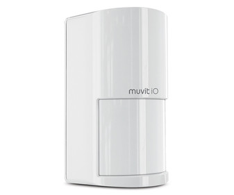 Sensor de movimiento interiores MUVIT iO. ángulo detección 110º. Sensor de movimiento interiores MUVIT iO. ángulo detección 110º.