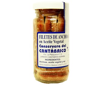 Anchoa en aceite vegetal 100 gramos Anchoa en aceite vegetal 100 gramos