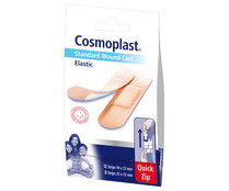 Apósitos elásticos de 2 tamanos diferentes COSOMOPLAST Elastic 20 uds.