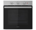 Horno multifunción WHIRLPOOL OMR 35HR0X inox, capacidad: 71L, A, A: 59,5cm, H: 59,5cm, F: 55,1cm.