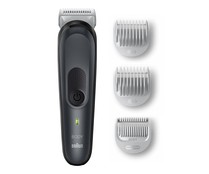 Afeitadora corporal BRAUN BG3350, tecnología SkinShield, uso en seco y en mojado, autonomía 100min.