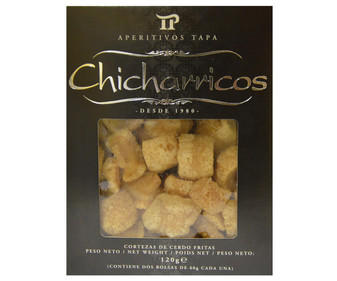 Cortezas de cerdo bolsa de 120 gramos Cortezas de cerdo bolsa de 120 gramos
