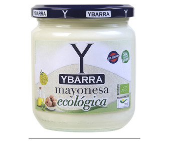 Mayonesa ecológica YBARRA 300 ml. Mayonesa ecológica YBARRA 300 ml.