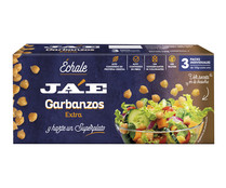 Garbanzos cocidos extra JA´E 3 uds. x 120 g.
