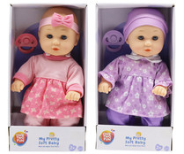 Muñeco bebé de 30cm con chupete magnético, ONE TWO FUN ALCAMPO.