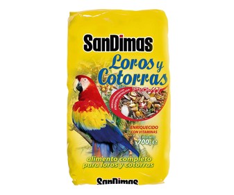 Comida para loros y cotorras 700 gramos Comida para loros y cotorras 700 gramos