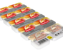Mermelada Diet melocotón en tarrinas, HELIOS 10 uds. 250 g.