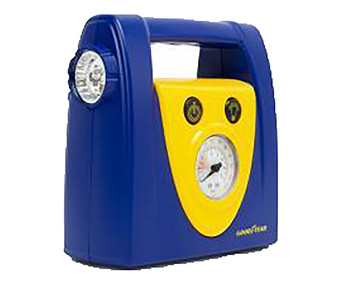Mini compresor de aire para coche GOODYEAR, 120 PSI, 12v. Mini compresor de aire para coche GOODYEAR, 120 PSI, 12v.