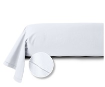 Funda de almohada de percal de 160x45cm. 100% algodón, ACTUEL.