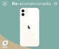 Smartphone 15,49cm (6,1") iPhone 11 white (REACONDICIONADO), Chip A13 Bionic, 64GB, 12+12 Mpx, vídeo en 4K, iOS 15.