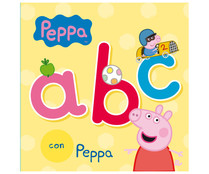 Libro de cartón ABC con Peppa Pig, VV. AA. Género: infantil. Editorial Beascoa.