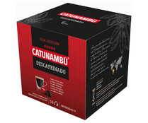Café Descafeinado Intensidad 8 en cápsulas compatibles con Dolce Gusto CATUNAMBÚ 16 uds. 112 g.