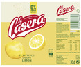 Refresco ligero (gaseosa) con sabor limón LA CASERA 33 cl.