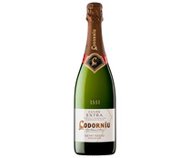 Cava semiseco ecológico CODORNIU Extra cuvée botella de 75 cl.