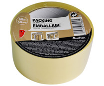 Cinta de embalado transparente, 66M x 50mm, PRODUCTO ALCAMPO.